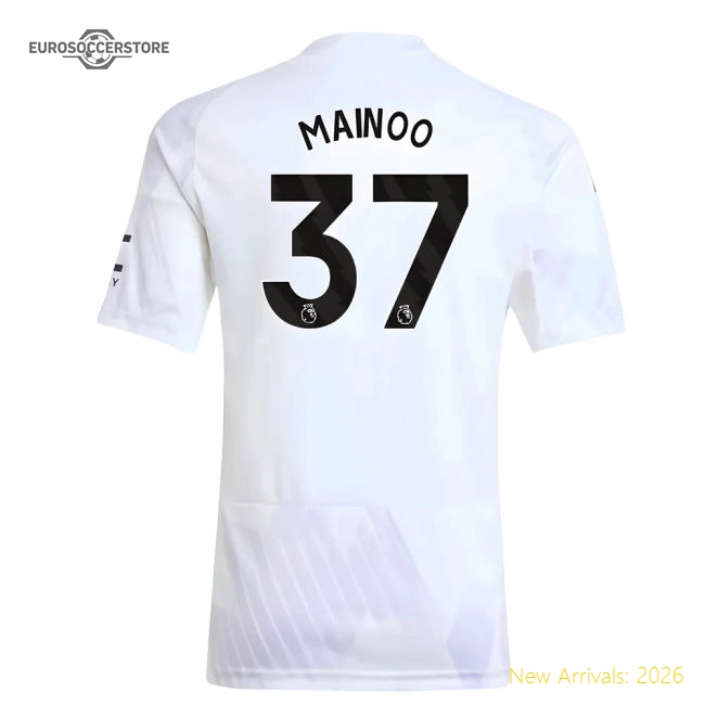 Man Utd Kids Mainoo Soft Jersey Performance Fabric Machine-washable