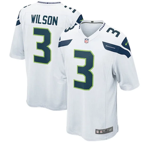 Seattle Seahawks Game NFL Jersey - White | Premium Football Apparel