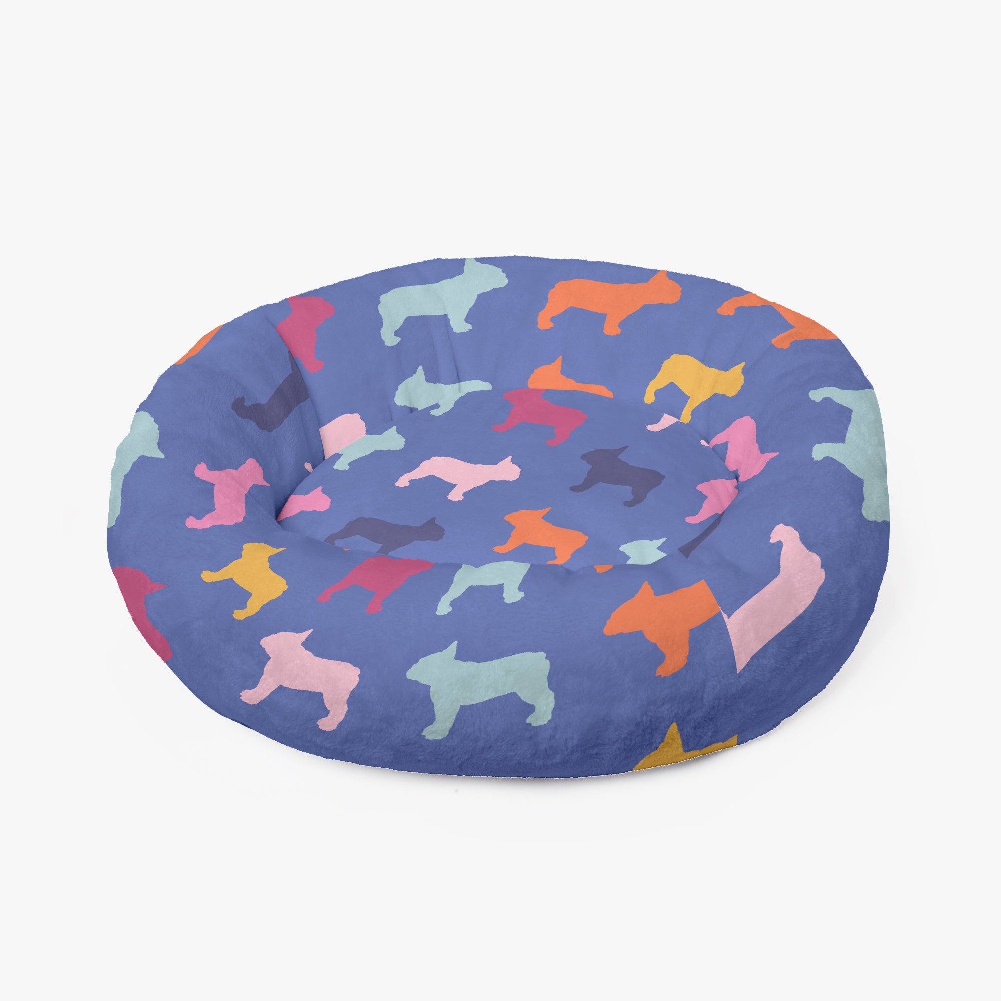 Frenchie Bed | Anti-anxiety French Bulldog Donut Bed Summer Wear