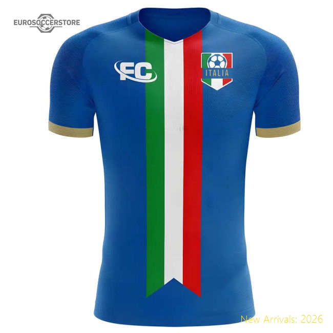 2018-2019 Italy Home Shirt Home Fan Version Womens 2019 Italy Shirt