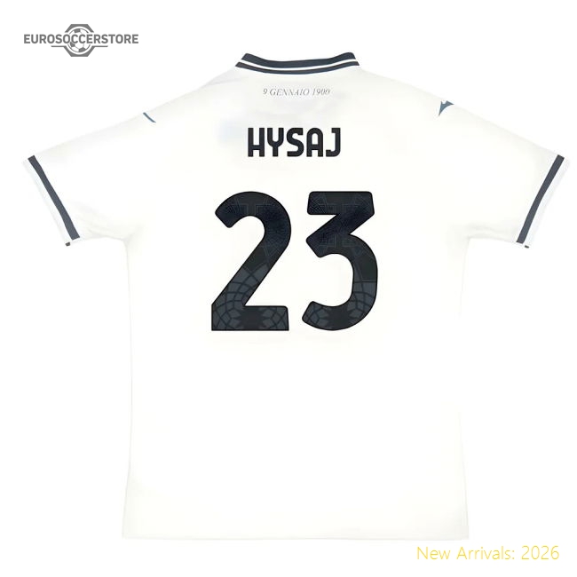 Lazio Serie A Tim Hysaj Away Pro-level Jersey Kappa Kombat