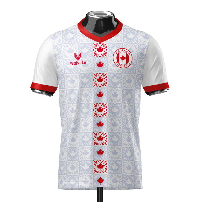 Premium-Quality Match-Ready Canada Heritage Football Jersey (Wolvate)