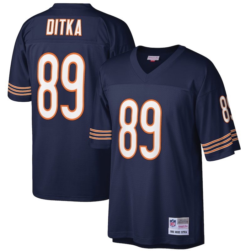 None Mike Ditka CHI Bears Dynamic Premium Jersey for NFL Fans