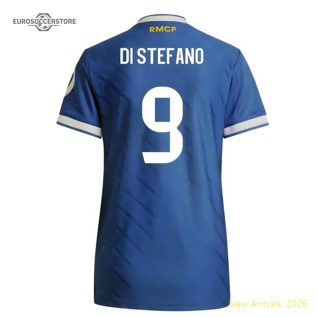 Replica Real Madrid Third Womens) (di Stefano Jersey Moisture-wicking