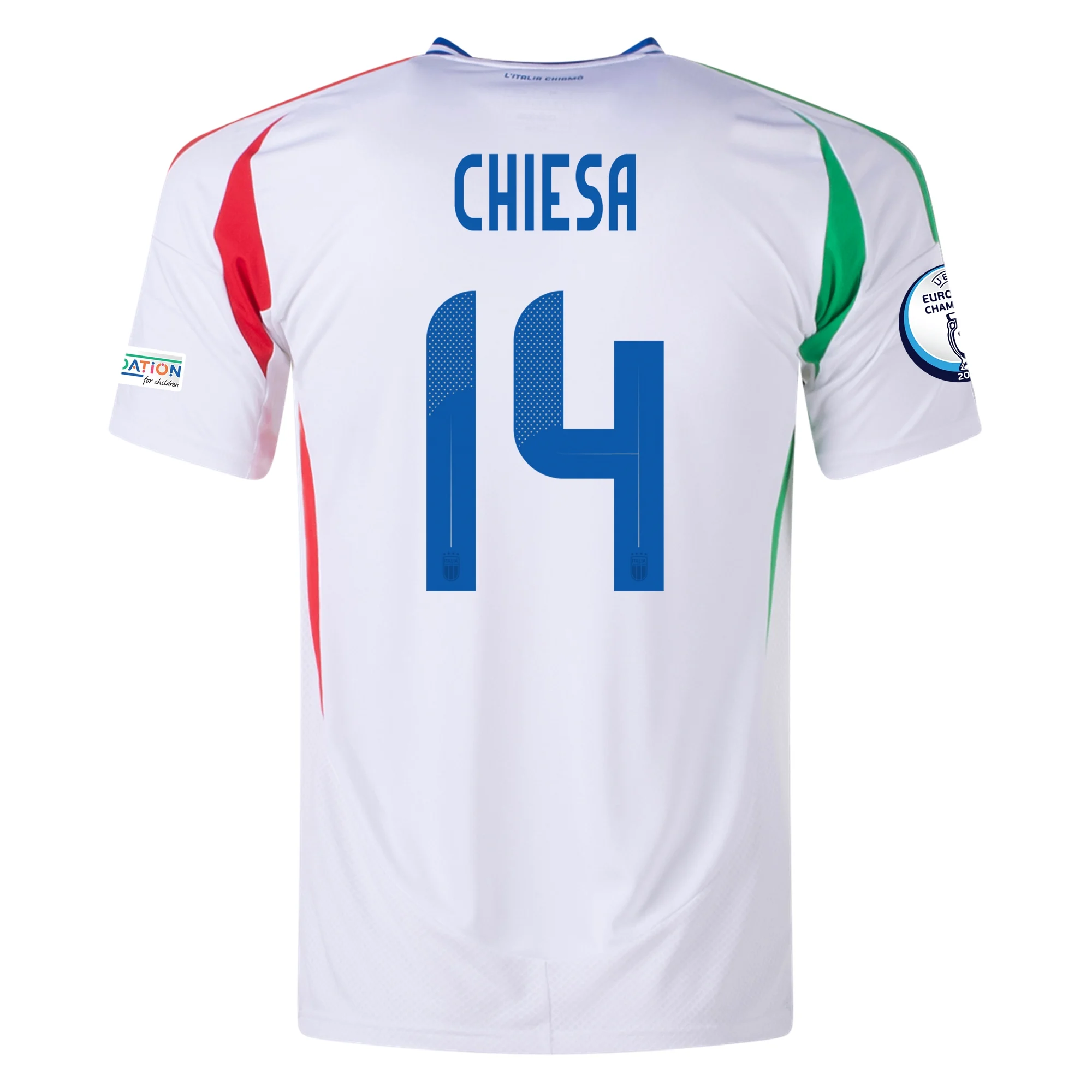 Italy 2024-2025 UEFA Euro Away Jersey –  Edition S