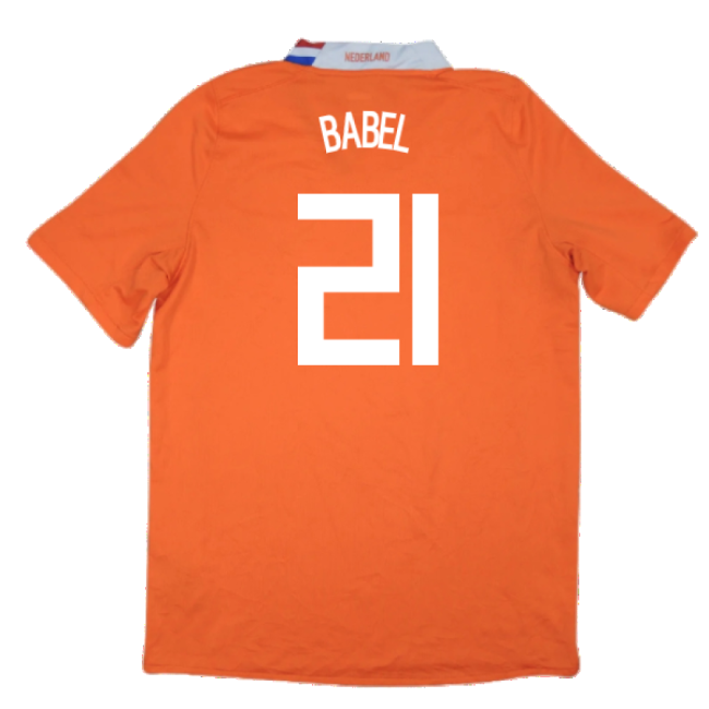 Authentic Replica Holland Home Replica Jersey for Adults (Babel 21)