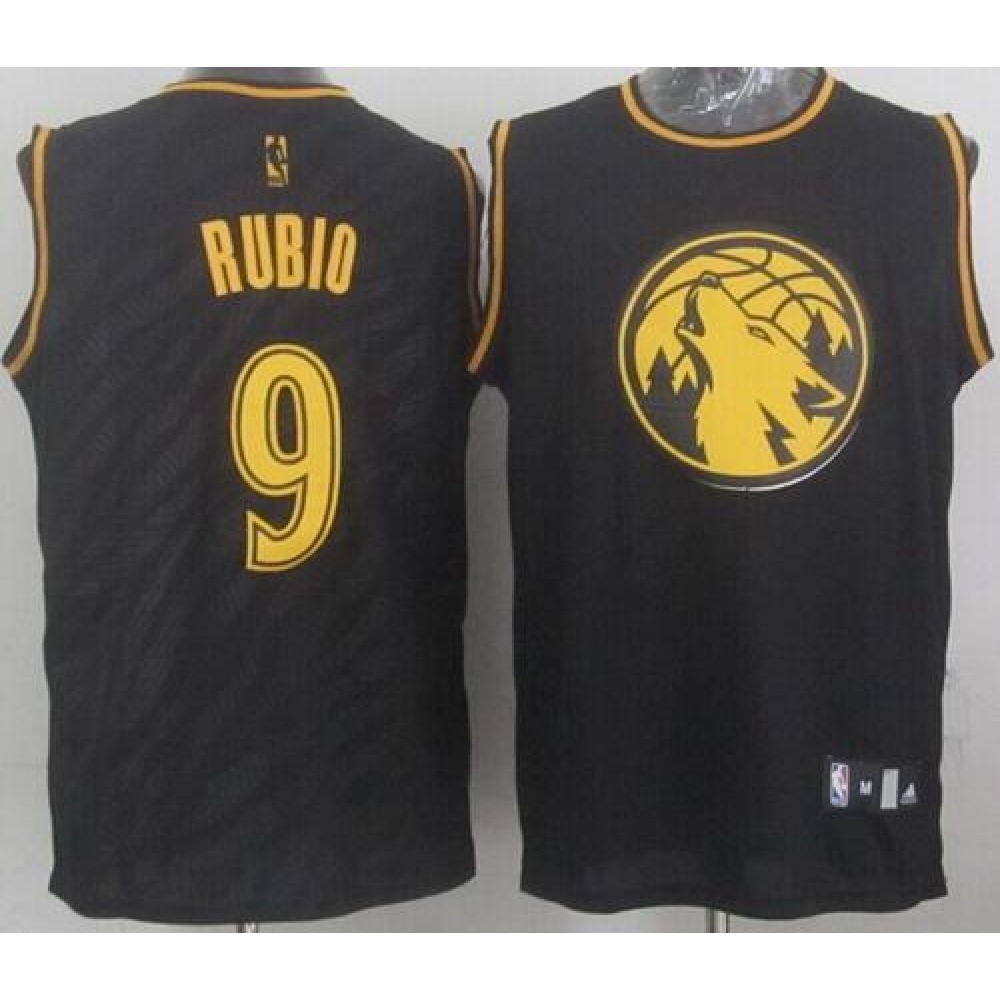 Collector's Item Game-Ready Men's MIN #9 Ricky Black Basketball Jersey