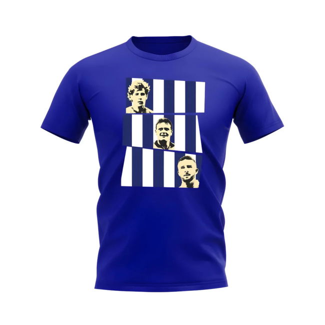 Genuine Glasgow Rangers Team Tee Diego Forlán #10 Latest Season (v10)