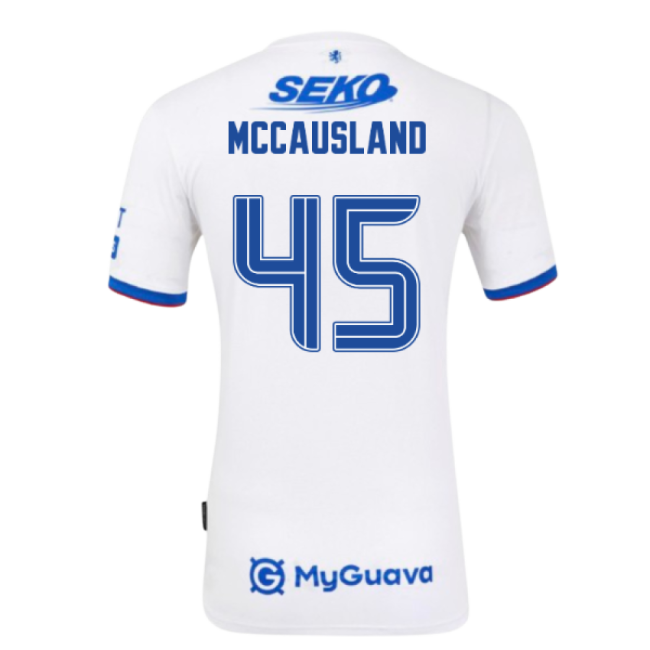 Top Grade 2025-2026 Rangers Away Away Mccausland 45 With Classic
