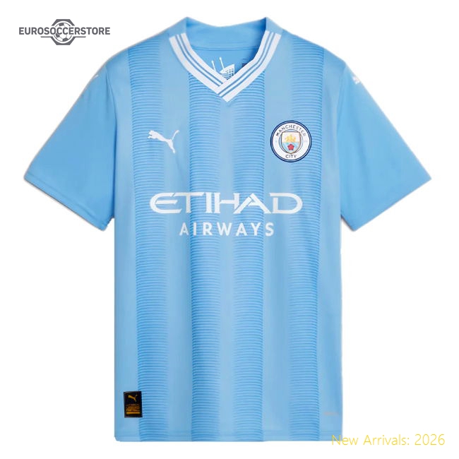 2023-2024 Man City Home Shirt (Kids) (FODEN 47)