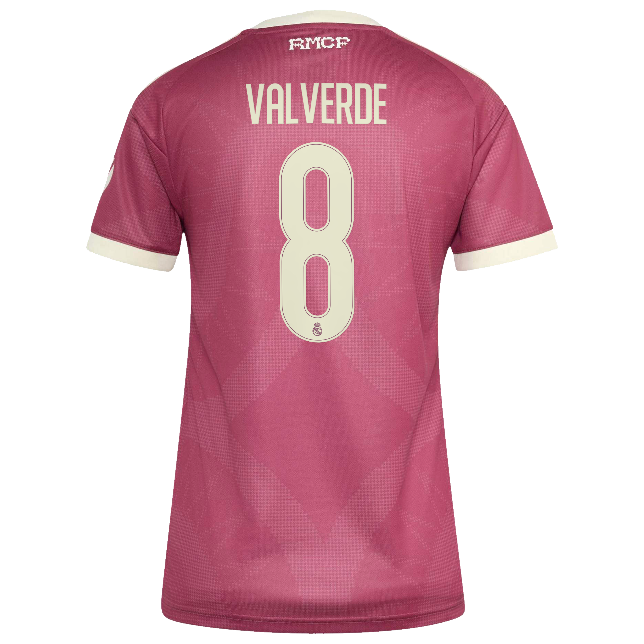 [SJH] Federico Valverde Real Madrid Women's 2026/27 Third Replica Jersey - Pink