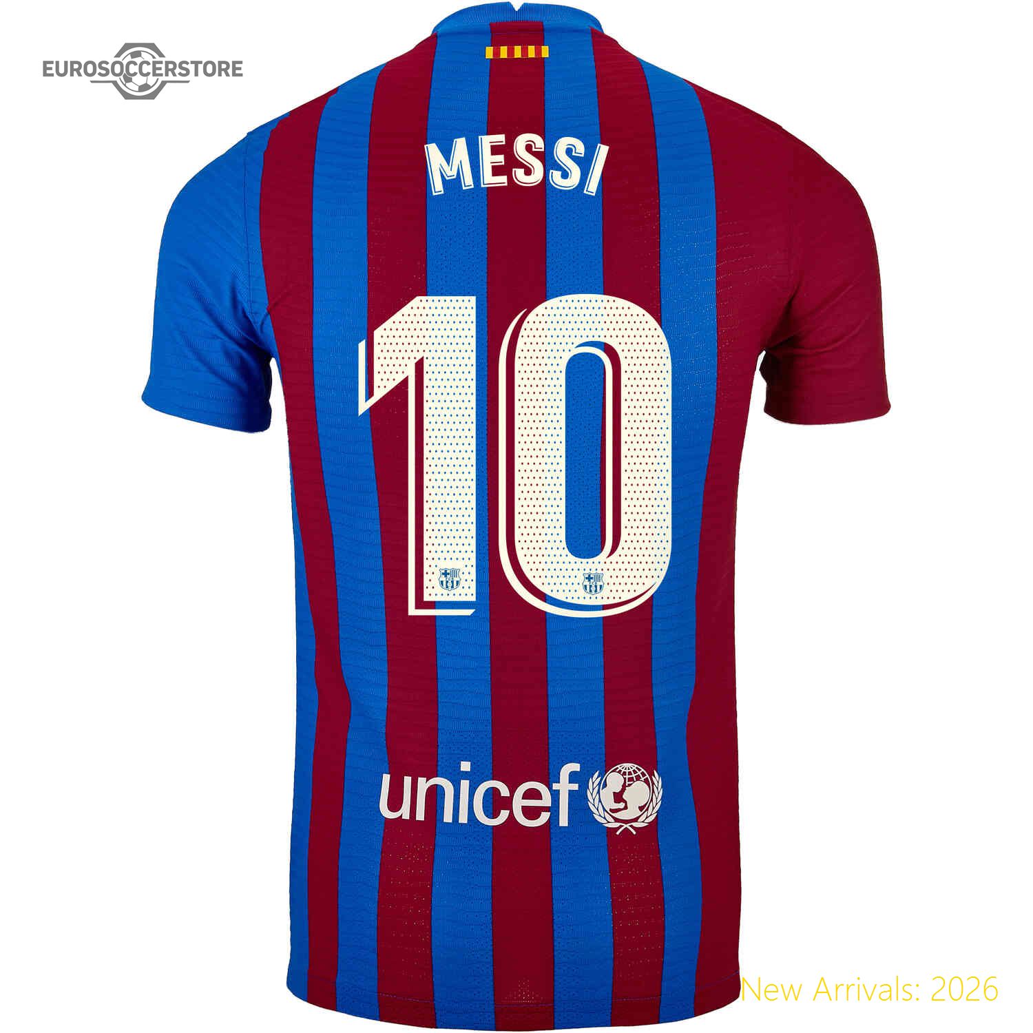 League Approved Adult Bar Leo Messi Professional Home Jersey 2021
