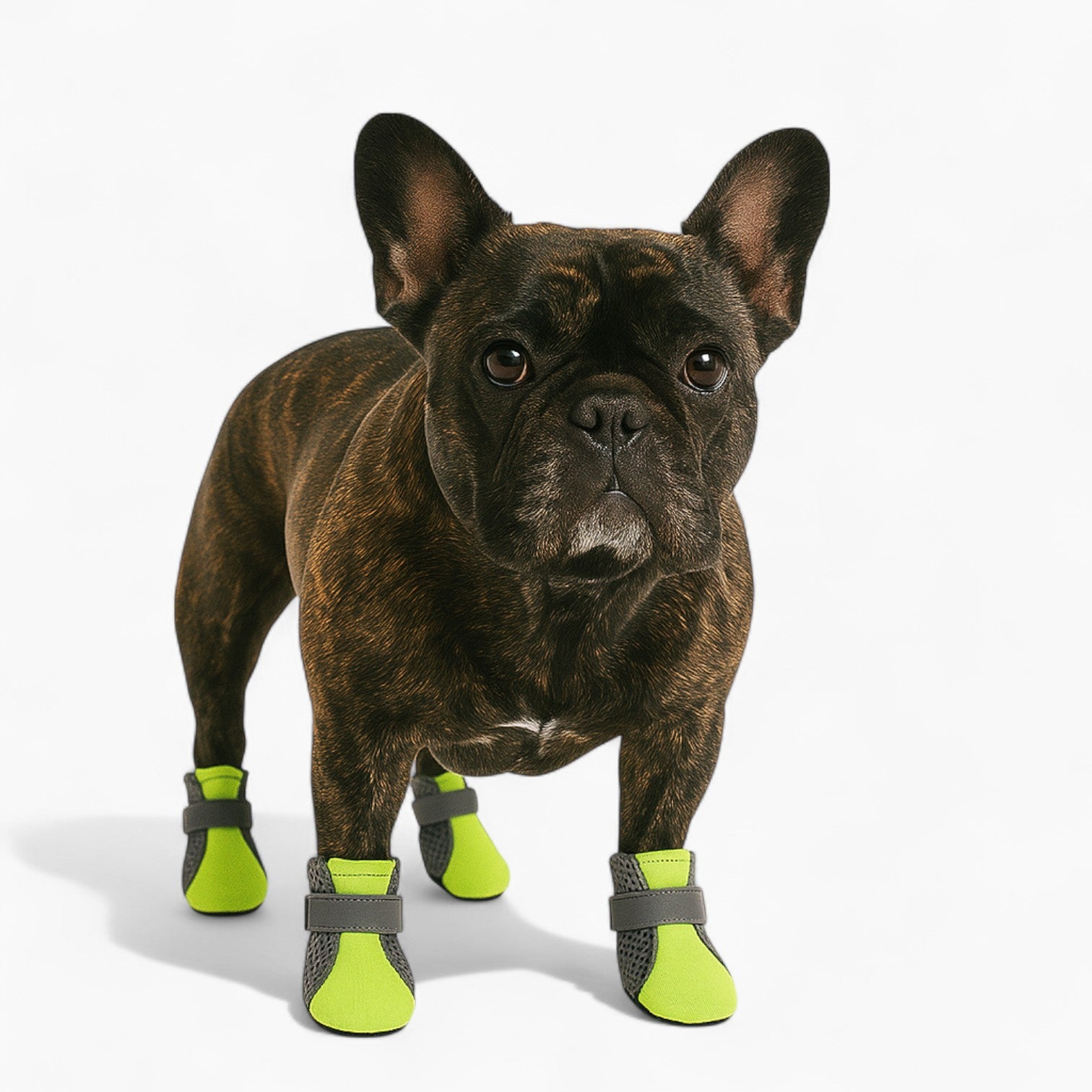 AirPaws Reflective Mesh Booties for French Bulldogs