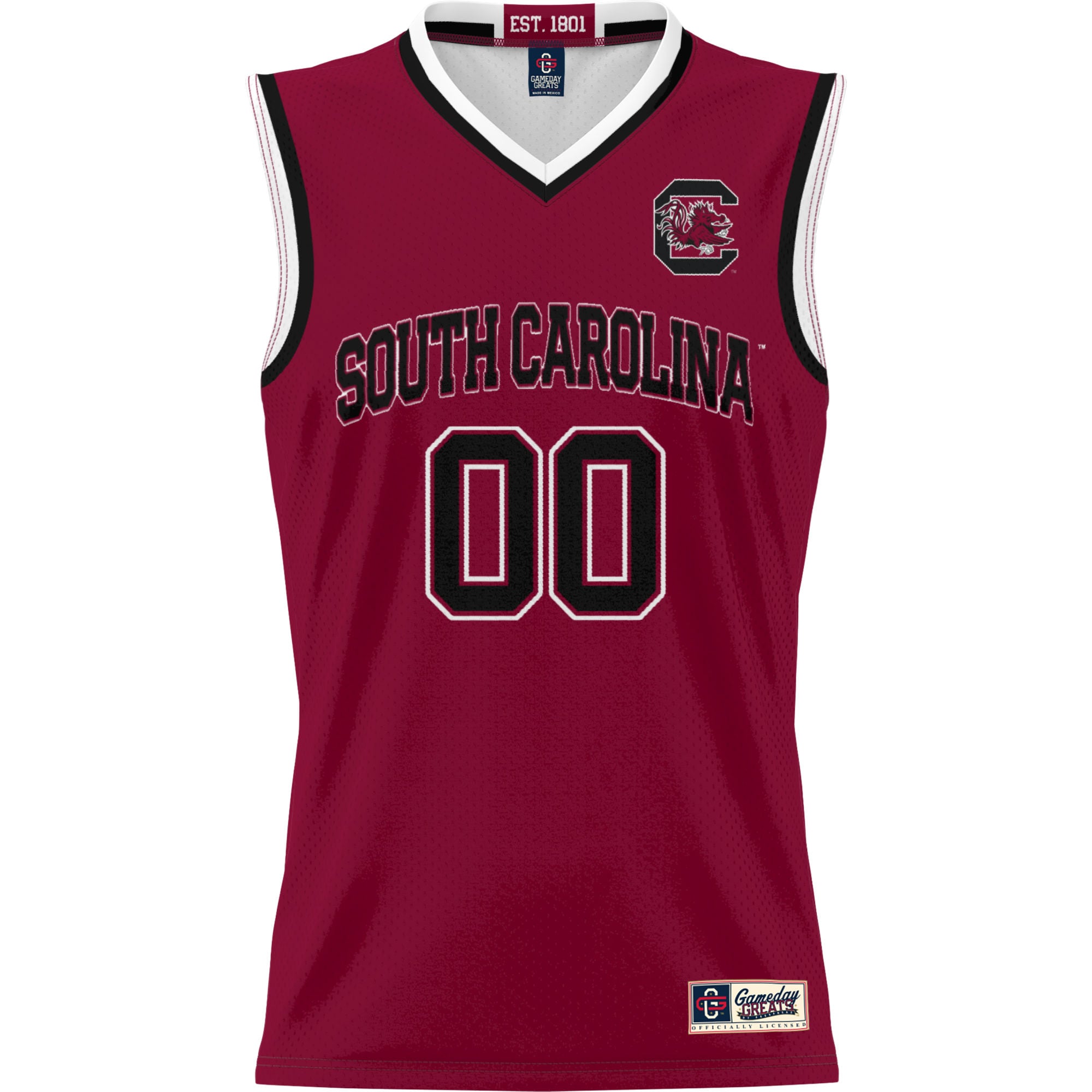 South Carolina Gamecocks GameDay Greats Unisex Lightweight NIL Pick-A-Player Basketball Jersey - Garnet