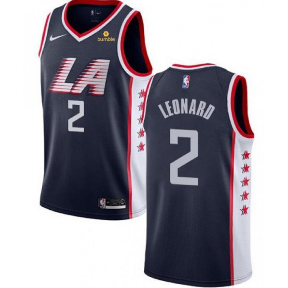 Kawhi Leonard2 Black Jersey - - Fan Favorite