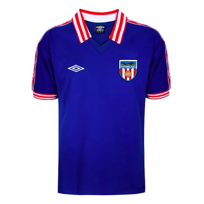 [JED] Sunderland 1978 Away Umbro Retro Football Shirt (Ashurst 5)