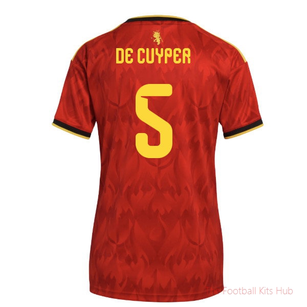 Breathable Belgium 2026-2027 Home Shirt (Womens) (De Cuyper 5)