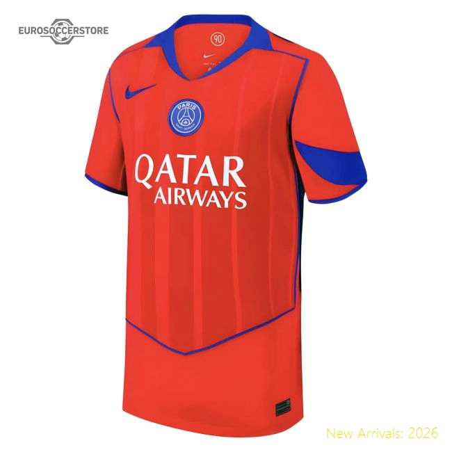 Performance 2025-2026 Psg Third Shirt (Kids) (Marquinhos 5)