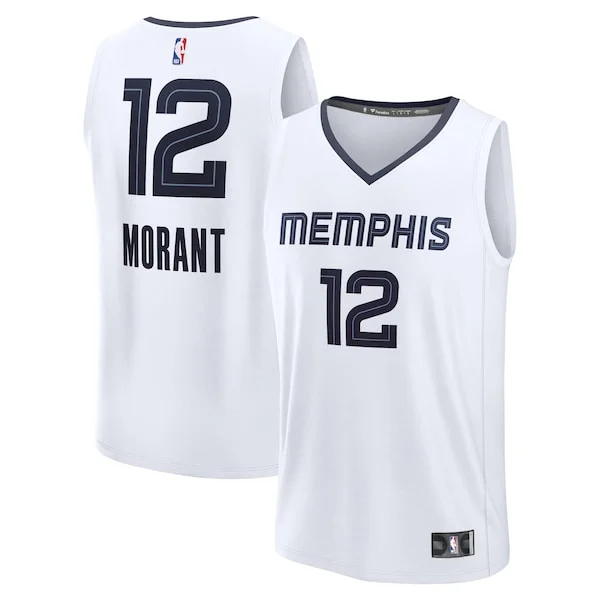 Ja Morant MEM Replica Jersey - classic Basketball - White NBA