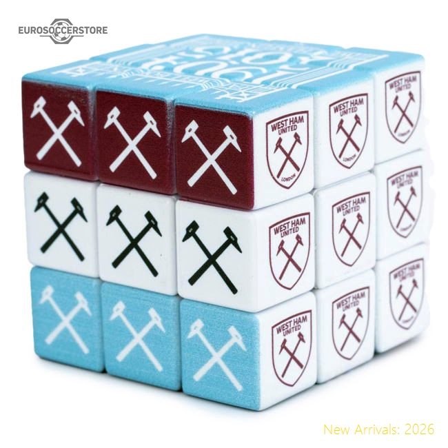 Superior West Ham United Fc Rubiks Cube - Excellent Value