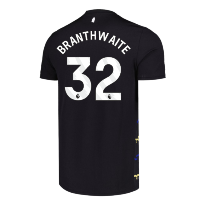 Premium 2025-2026 Everton Third With Vintage Design - Defensive Rock