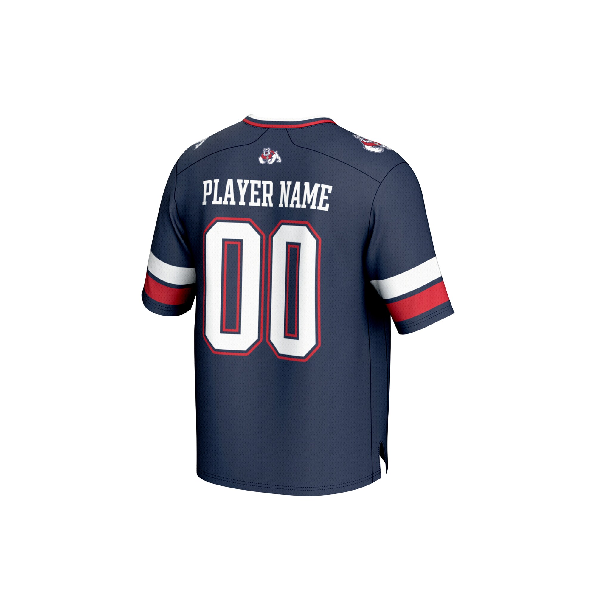 Fresno State Bulldogs GameDay Greats Unisex NIL Pick-A-Player Football Fashion Jersey - Navy
