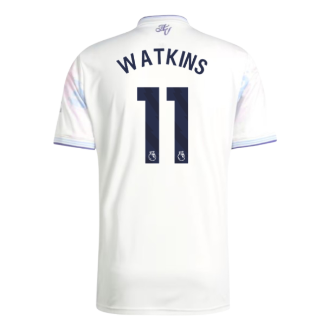 2025-2026 Aston Villa Third Shirt (Watkins 11)