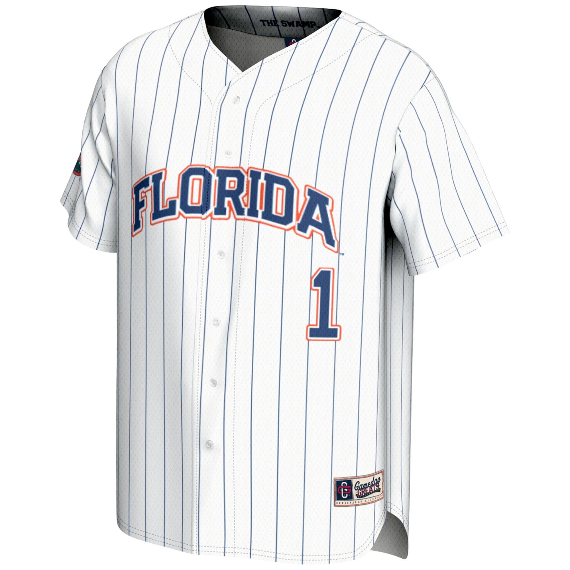 [DDG] Florida Gators GameDay Greats Lightweight Baseball Jersey - White