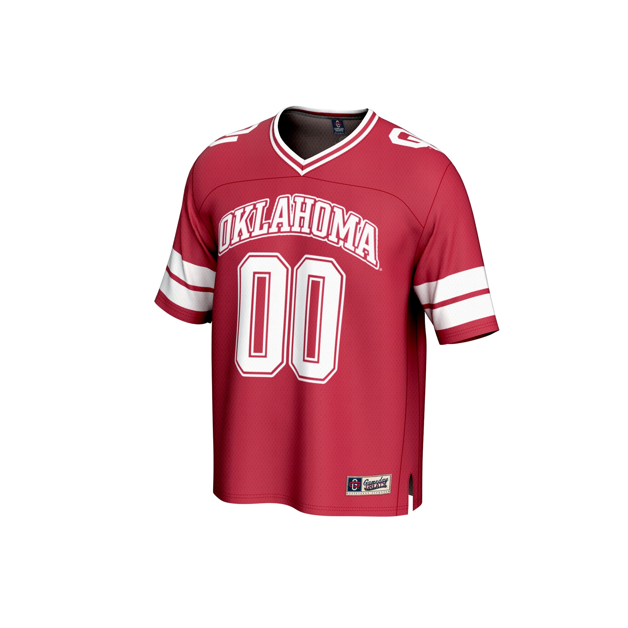 [DDG] Oklahoma Sooners GameDay Greats Unisex NIL Pick-A-Player Football Fashion Jersey - Crimson