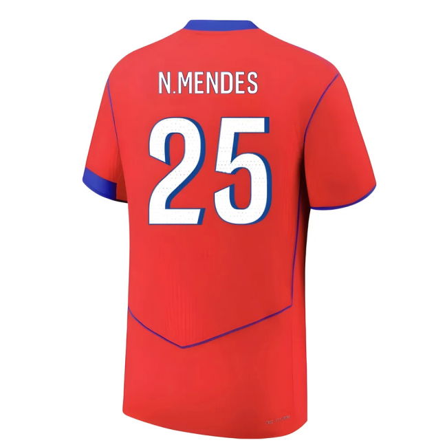 High Performance Intense Psg Psg Authentic Third Shirt N Mendes #2...