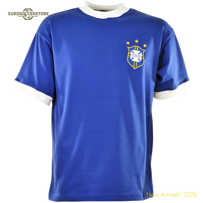 Brazil 1971 3 Star Kids Retro Football Shirt