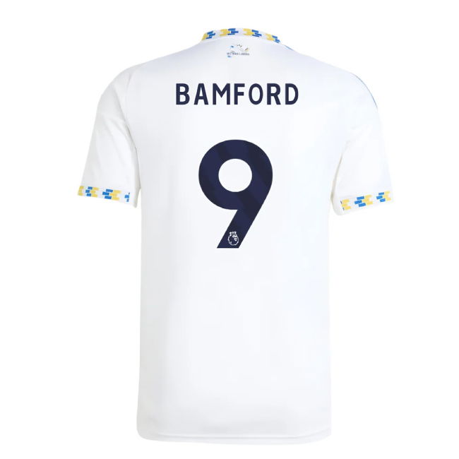 Leeds Licensed 2025-2026 Leeds United Home Shirt (Bamford 9)