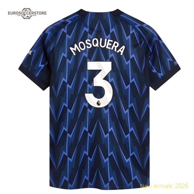 Refined Arsenal Womens Jersey Mosquera 2025-2026 Performance Fabric