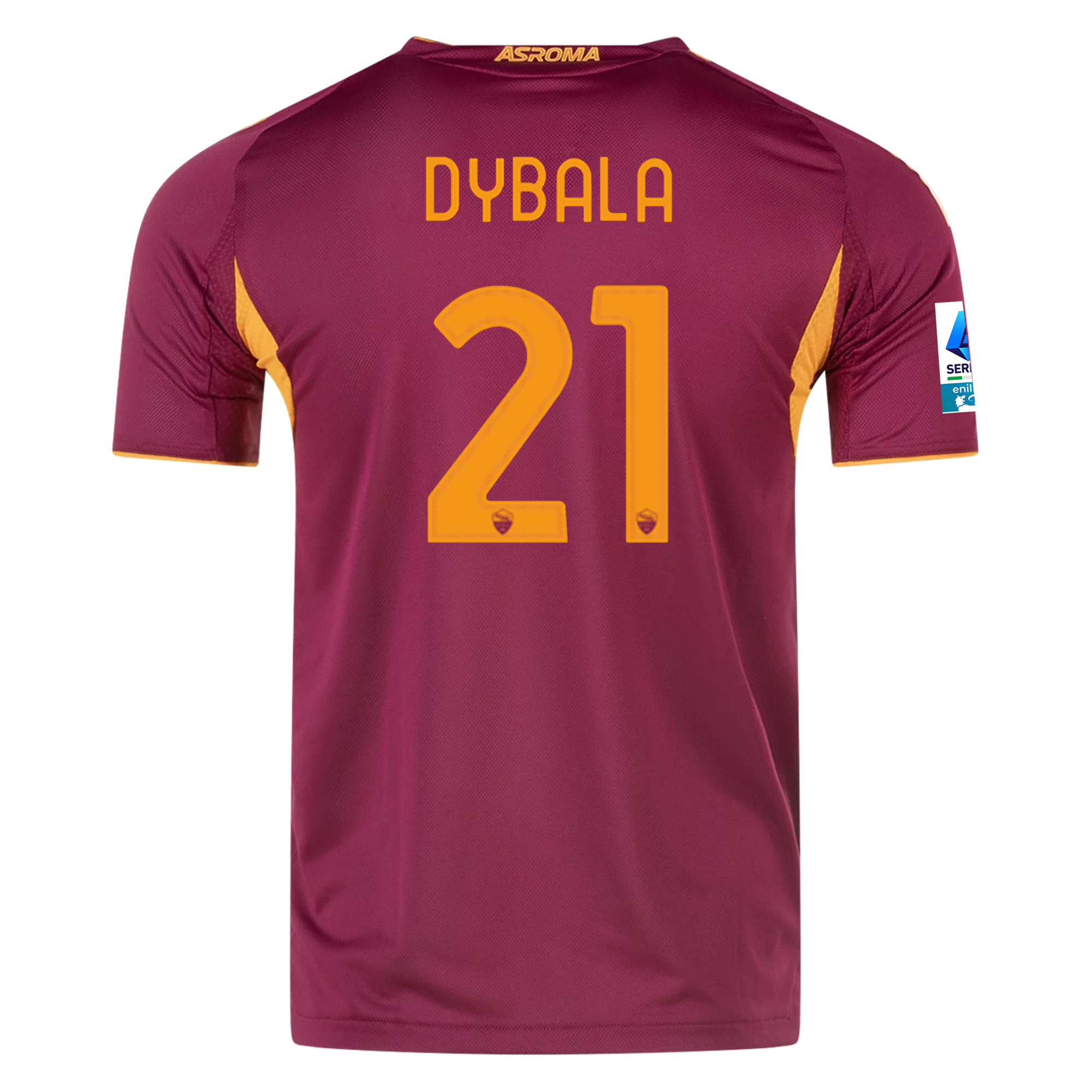 AS Roma Dybala 2025-2026 Ser Home Jersey – Authentic Shirt