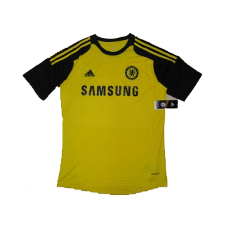 Professional Durable 13-14 Chelsea Goalkeeper Yellow Jersey Shirt