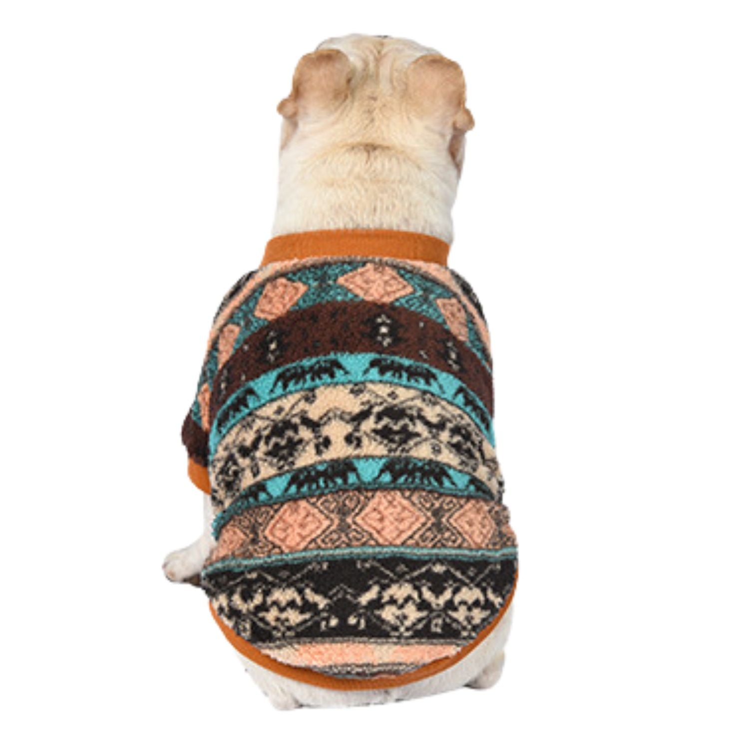 French Bulldog Frenchie Christmas Sweater – Cozy Fleece Dog Vest For
