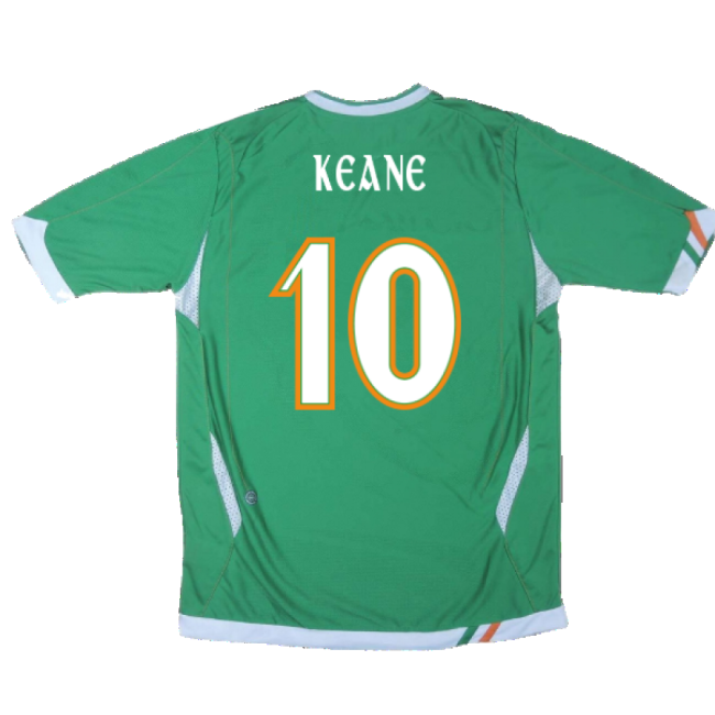 Ireland 2006-08 Home Shirt ((Very Good) XL) (Keane 10)