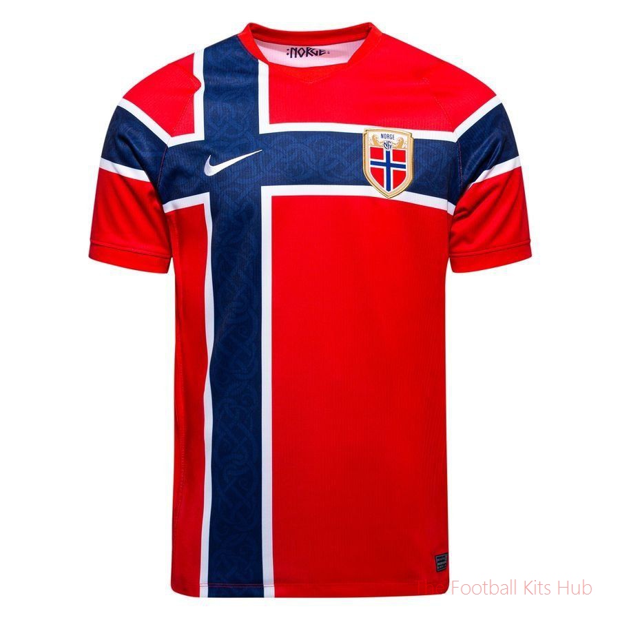 Norway Home Shirt World Cup 2026 Kids