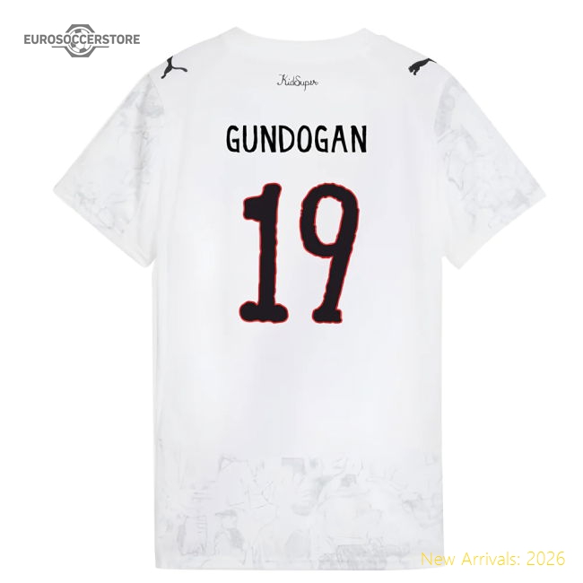 2025-2026 Football Team Womens Refined Jersey Gundogan Smart Fabric