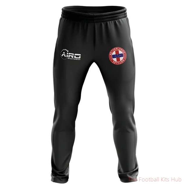 Netherlands Antilles Concept Football Training Pants (Black)