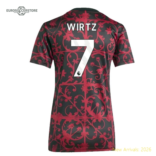 2025-2026 Liverpool Womens Sophisticated Wirtz Jersey Smart Fabric