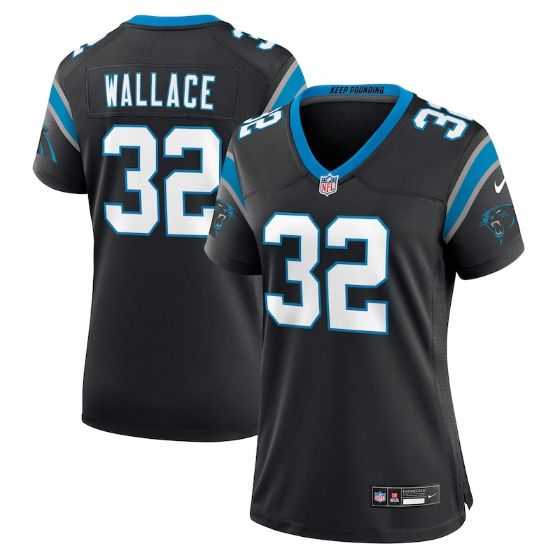 None Trevin Wallace CAR Panthers Powerful High-Quality Jersey