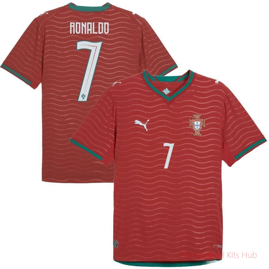 [LK] Portugal Home Shirt World Cup 2026 Authentic RONALDO 7
