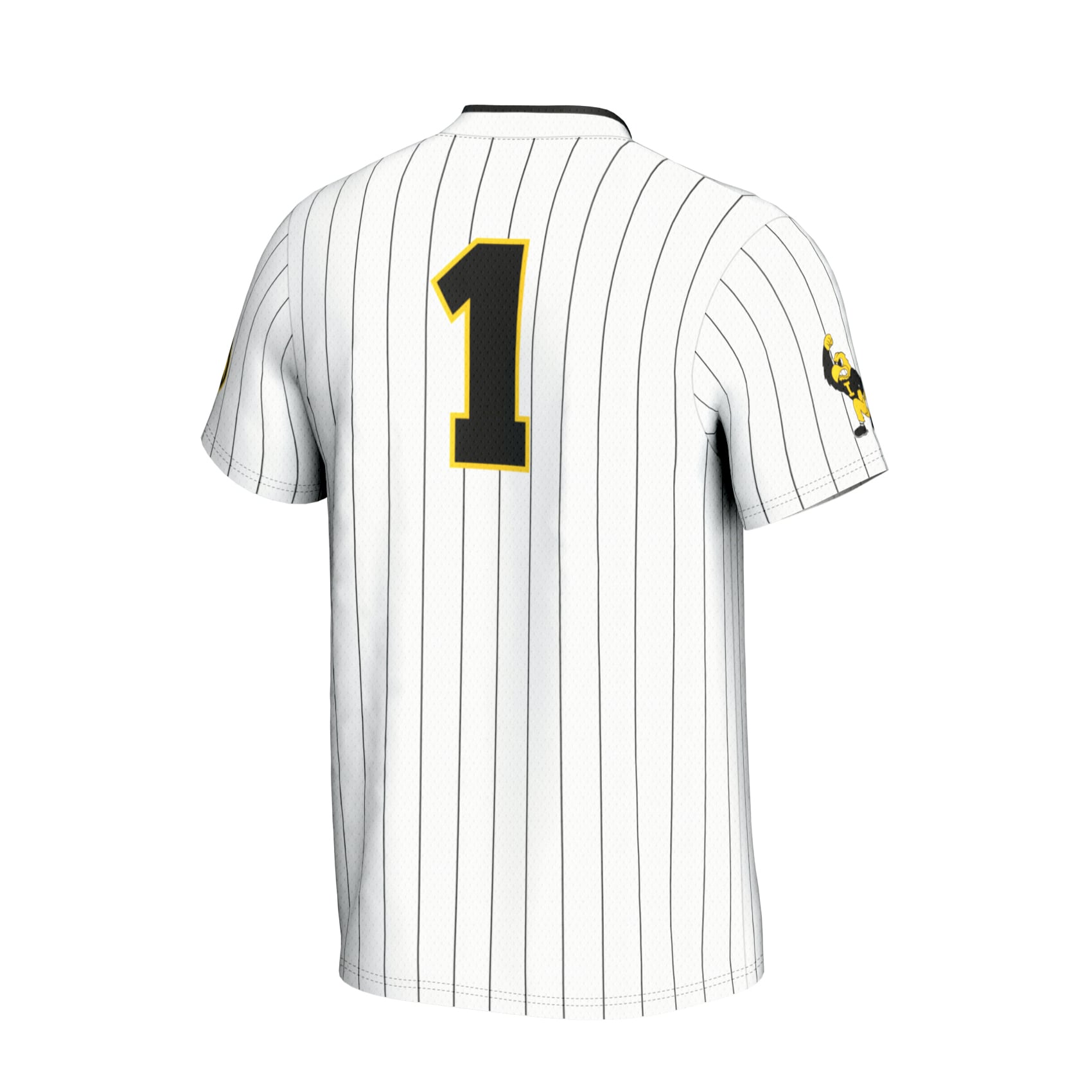 Iowa Hawkeyes GameDay Greats Unisex Lightweight Softball Fashion Jersey - White