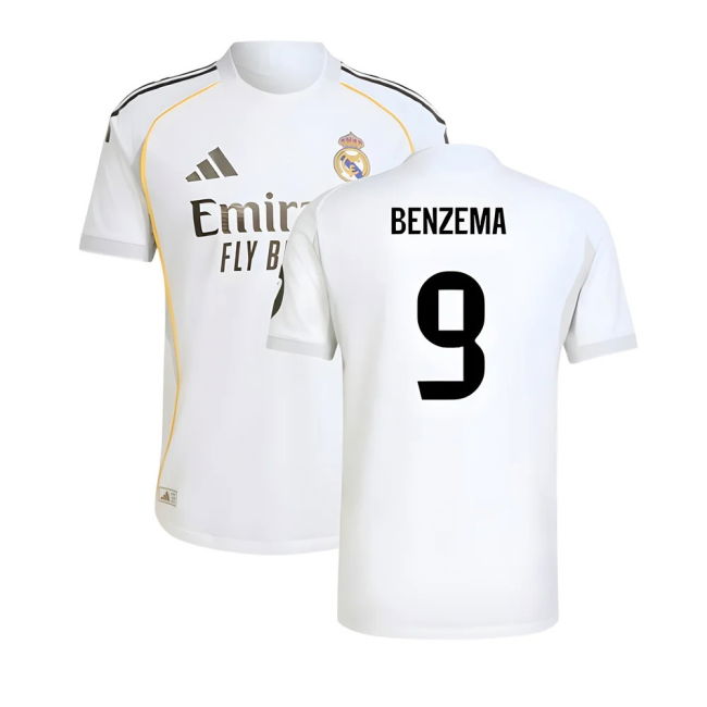 Custom Real Madrid Home Jersey 2025-2026