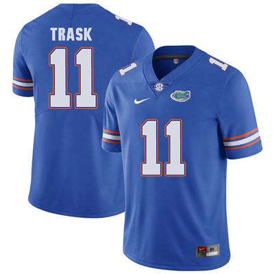 game jersey Men's None Kyle Trask #11 Blue 2024 Football Jersey