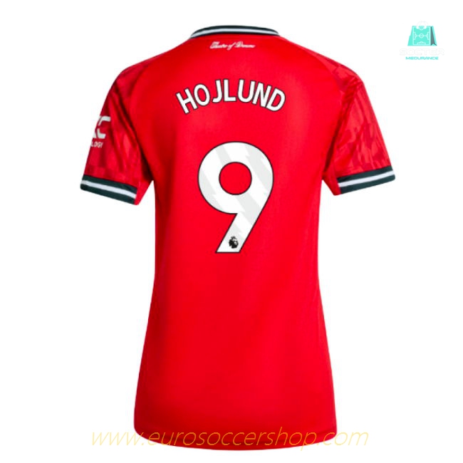 2025-2026 Man Utd Home Shirt (Womens) (Hojlund 9)