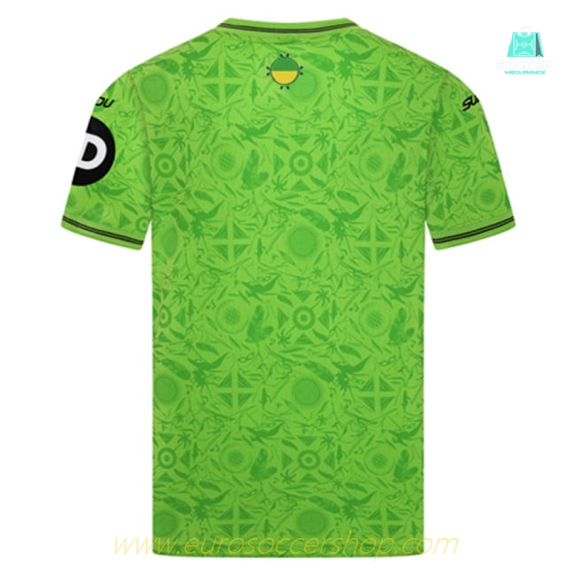 2025-2026 Wolves Goalkeeper Third Shirt (Green) - Kids