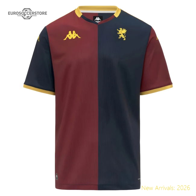 2025-2026 Genoa Home Shirt - Supporter Edition - Official Design