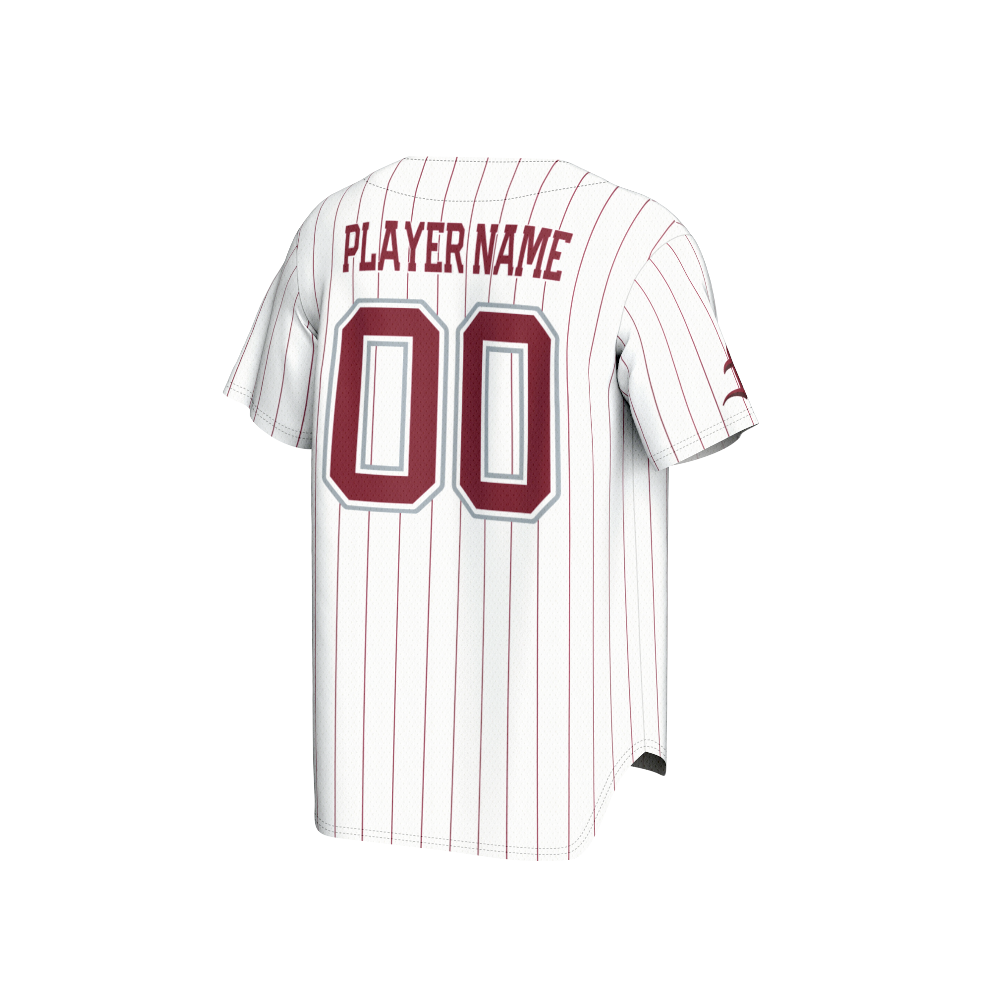 [NJP] Fordham Rams GameDay Greats Unisex Lightweight Collegiate Baseball NIL Pick-A-Player Fashion Jersey - White